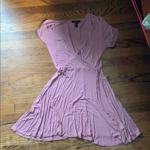 Purple tie dress from forever 21